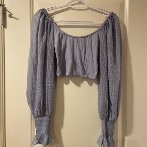 Urban outfitters periwinkle top